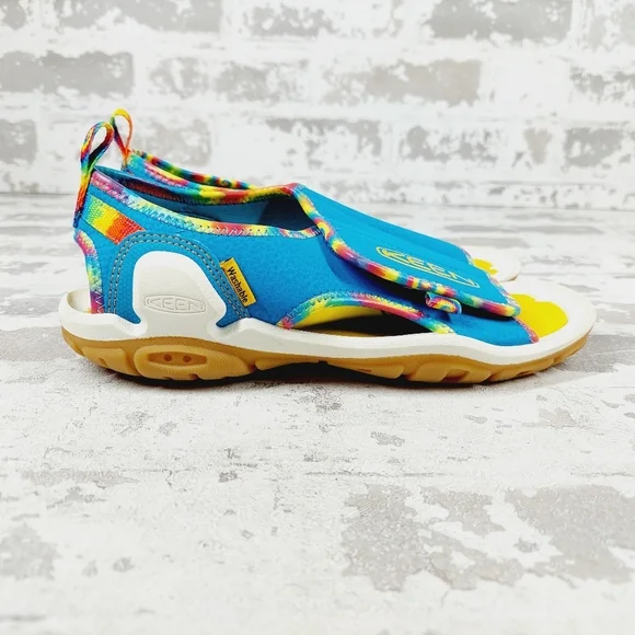 New Keen Kids Knotch River Open Toe Sandals A537 - Picture 5 of 11